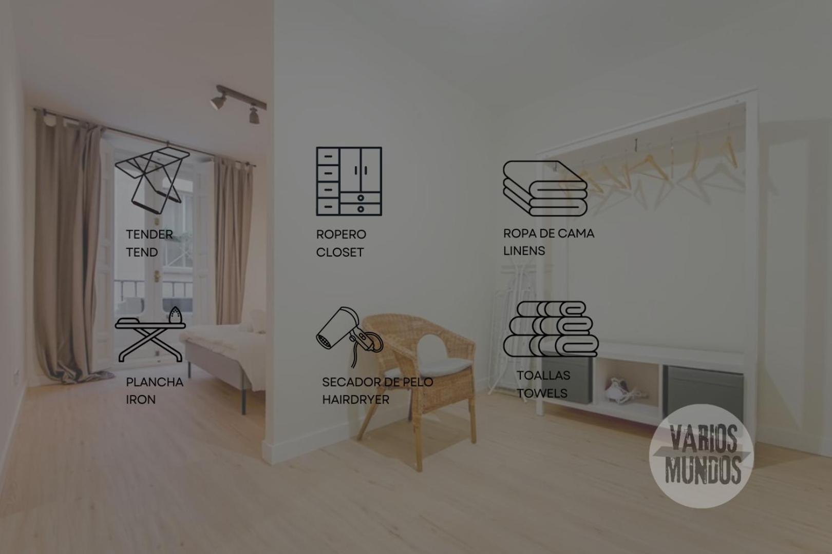 Modern Apt Para 6Pax En La Plaza De Tirso-Centro E1 مدريد المظهر الخارجي الصورة